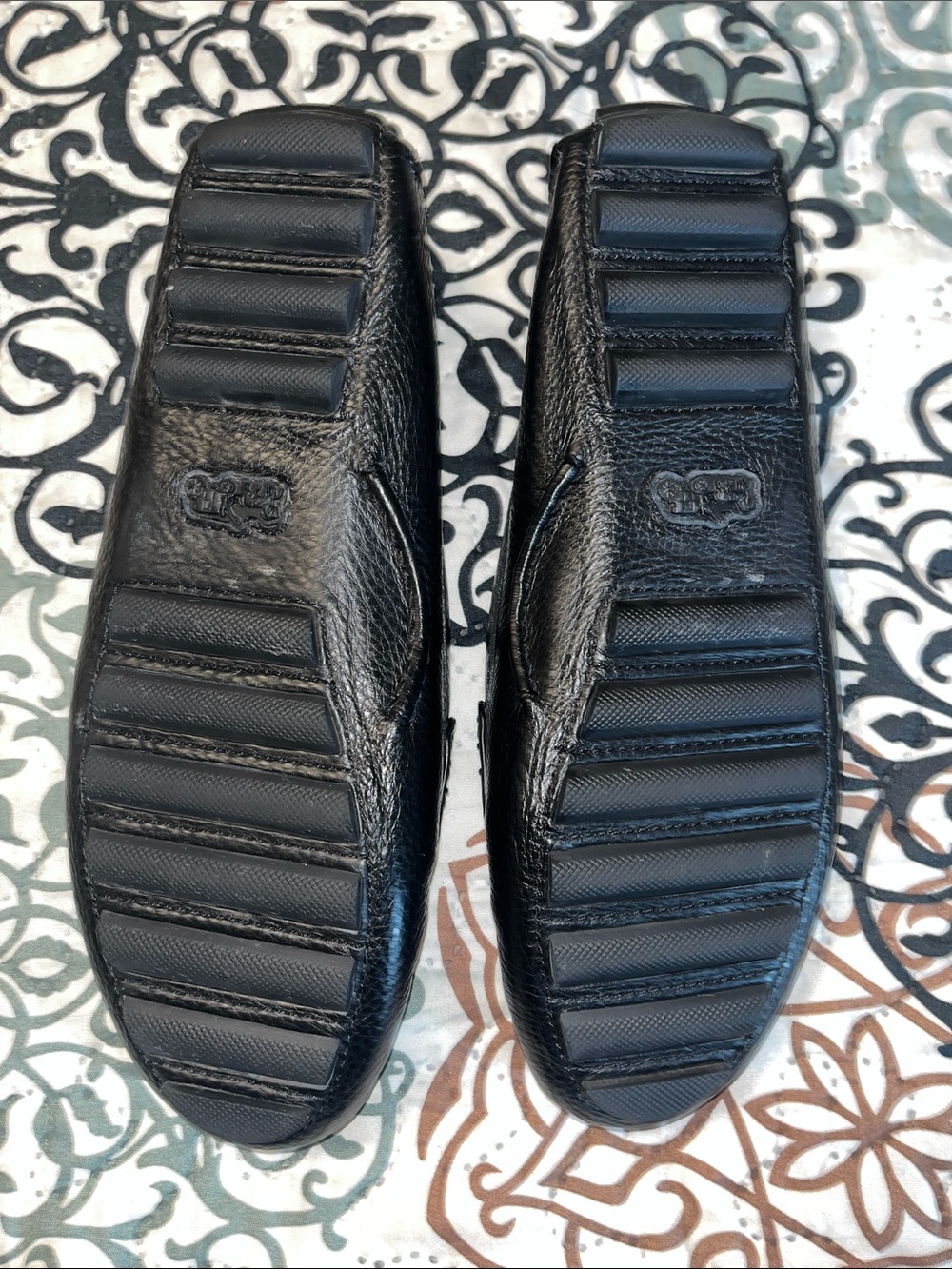 Coach Black Pebble Leather Crosby Driving Loafer - Picture 5 of 7